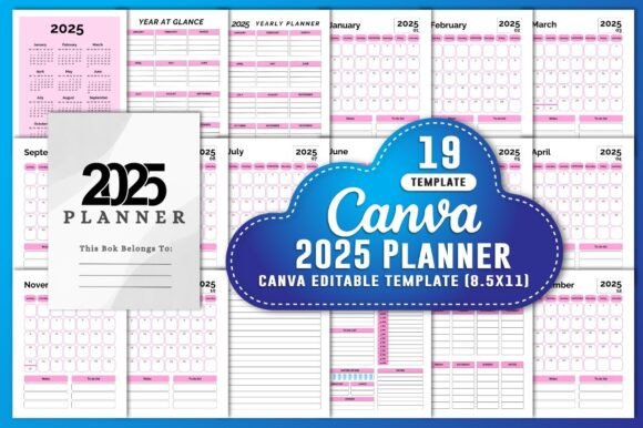 2025 Planner Canva Kdp Interiors: A Comprehensive Guide to Customizable, High-Quality Planning Tools