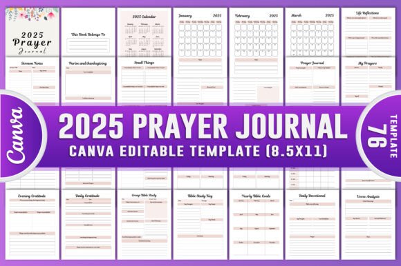 2025 Prayer Journal Canva KDP Interiors: A Comprehensive Guide to Customizable, Print-Ready Spiritual Tools