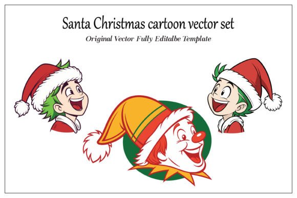 Christmas Santa Vector Design