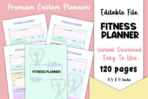 Creating a Custom Fitness Plan with Canva KDP Interiors Templates
