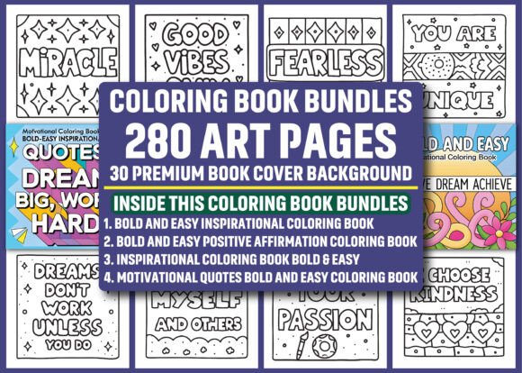 Discover the Magic of the Coloring Book Bundle - KDP Interiors
