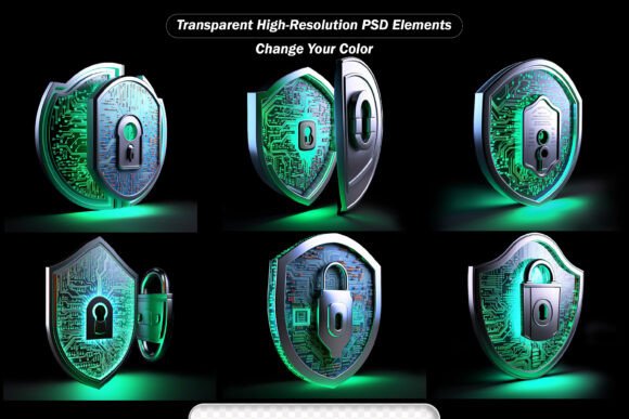 Exploring the Closed Padlock on Digital Background: A Versatile Tool for Creative Designers