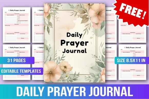 Free Daily Prayer Journal: A Simple Tool for Spiritual Growth