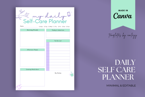 Free Daily Self-Care Planner Template: A Practical Guide to Mindful Living