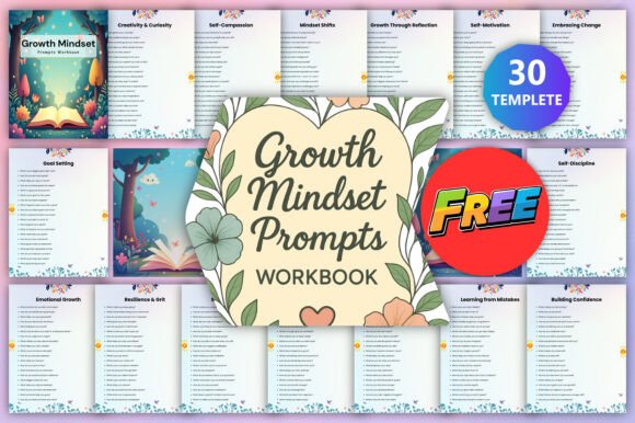 Growth Mindset Prompts Workbook