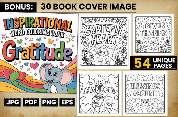 Inspirational Word Coloring Pages: A Strategic Tool for Creativity and Mindfulness