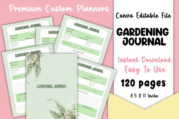 Master Your Garden with Editable Canva KDP Interiors