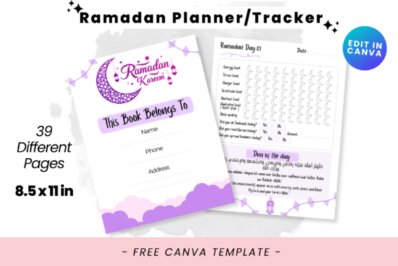 Ramadan Planner Tracker: A Free, Editable Tool to Enhance Your Spiritual Journey