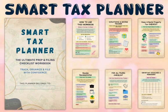 Smart Tax Planner Canva KDP Interiors: A Comprehensive Tool for Efficient Tax Management