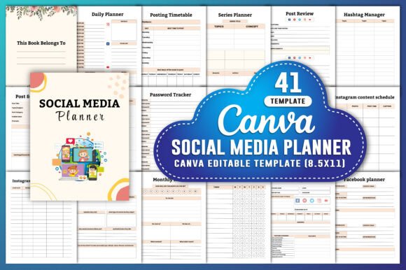 Social Media Planner Canva Kdp Interiors: A Comprehensive Tool for Content Creation