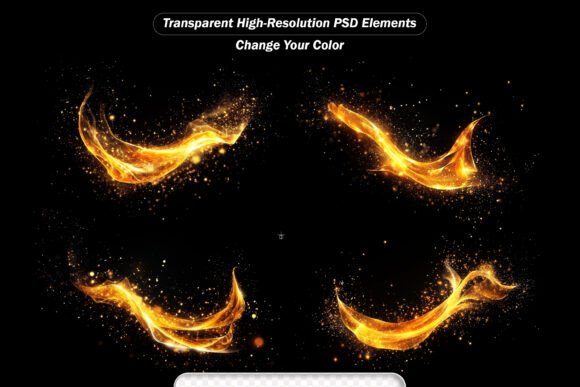 Transparent Energy Wave Vibrant