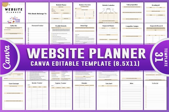 Website Planner Canva KDP Interiors: A Game-Changer for Digital Creators